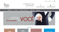 Desktop Screenshot of ideiaecostura.com.br
